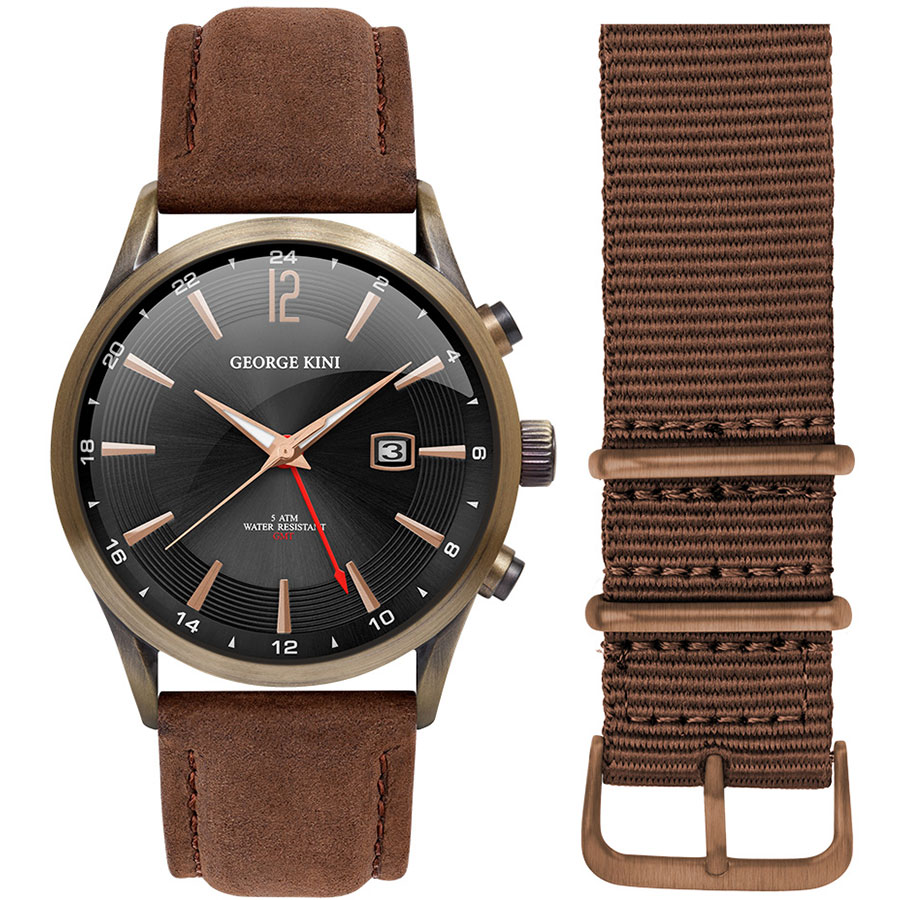 Часы George Kini Gents Collection GK.18.BR.2BR.2.BR.0